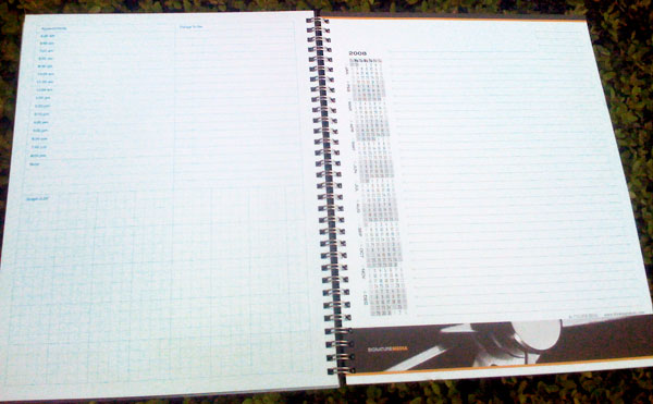 Signature Media Calendar Journal Notes Pages