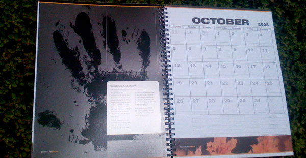 Signature Media Calendar Journal October