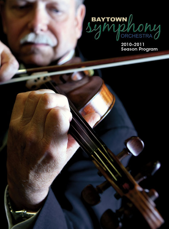 Baytown Symphony Orchestra 2010-2011 Season Program Front Cover